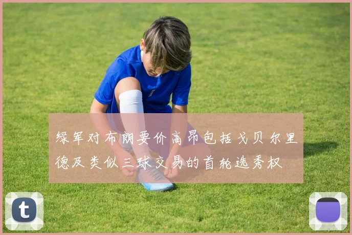 绿军对布朗要价高昂包括戈贝尔里德及类似三球交易的首轮选秀权